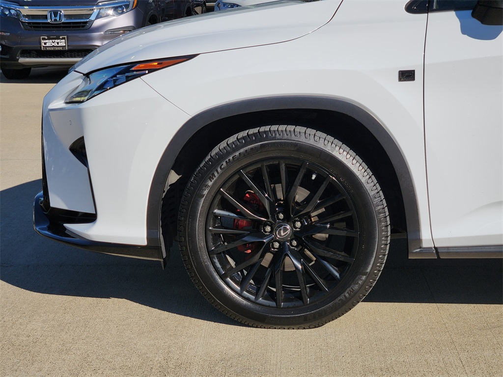 2017 Lexus RX 350 F Sport White at DeMontrond Gulf Freeway