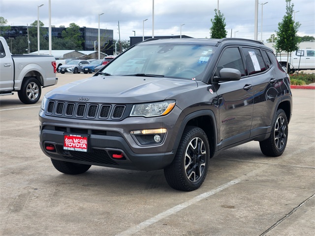 2021 Jeep Compass Trailhawk Gray at Durrett Motor Company