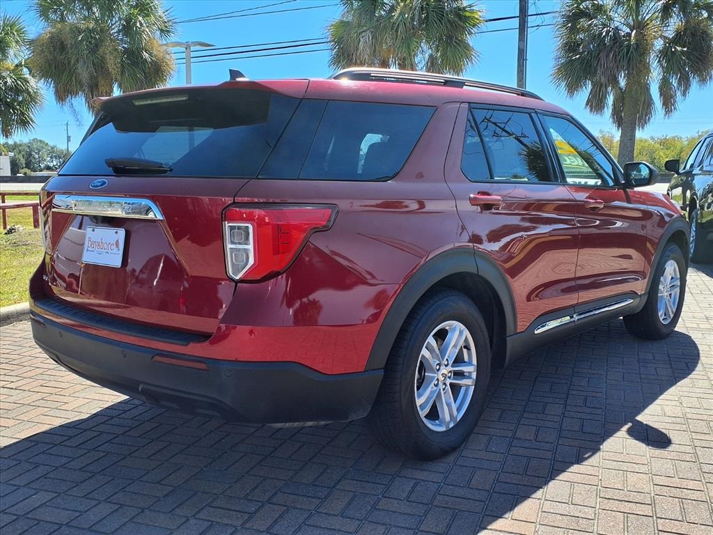 2021 Ford Explorer XLT Red at Shottenkirk Kia Fort Bend