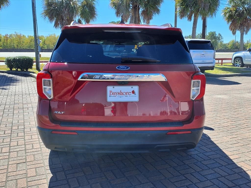 2021 Ford Explorer XLT Red at Shottenkirk Kia Fort Bend