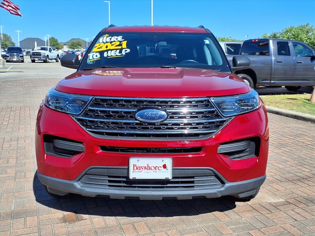 2021 Ford Explorer XLT Red at Shottenkirk Kia Fort Bend