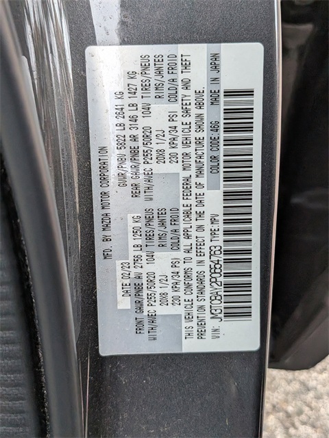 2023 Mazda CX-9 Touring Plus Gray at DeMontrond Mazda