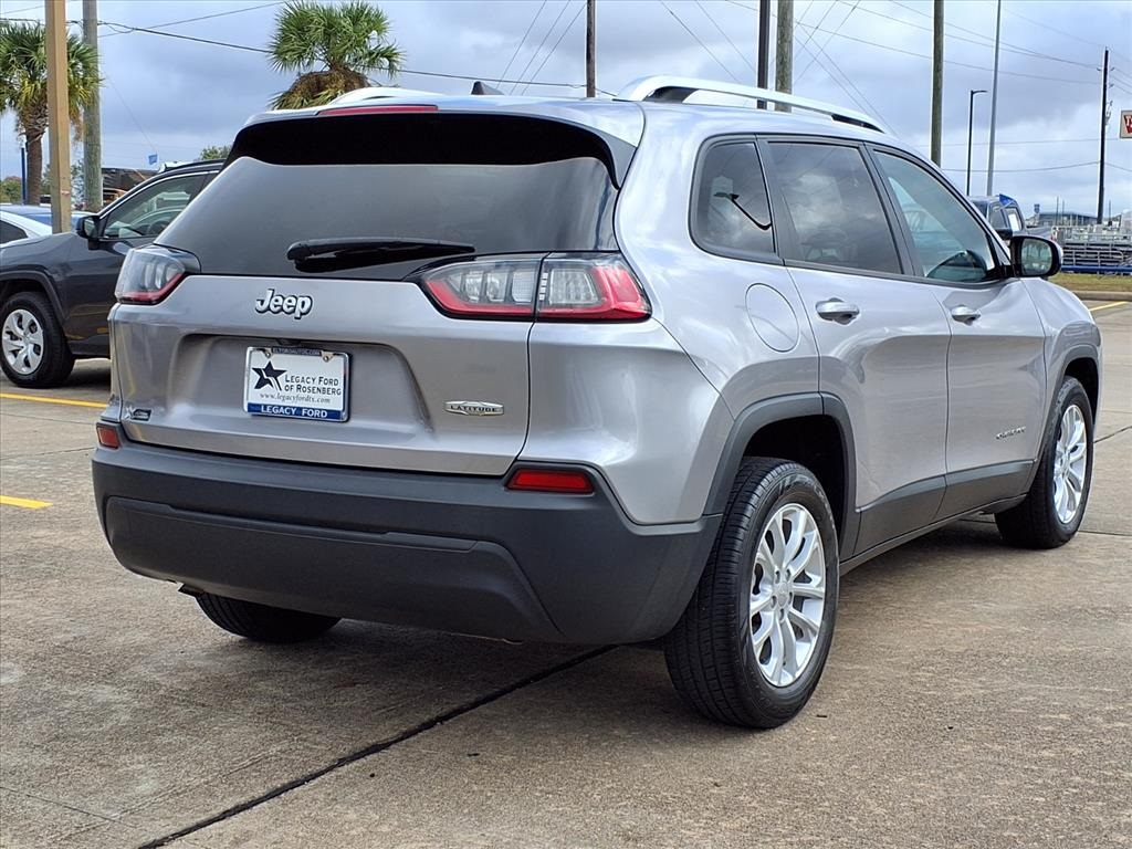 2020 Jeep Cherokee Latitude Silver at Martin Chrysler Dodge Jeep Ram