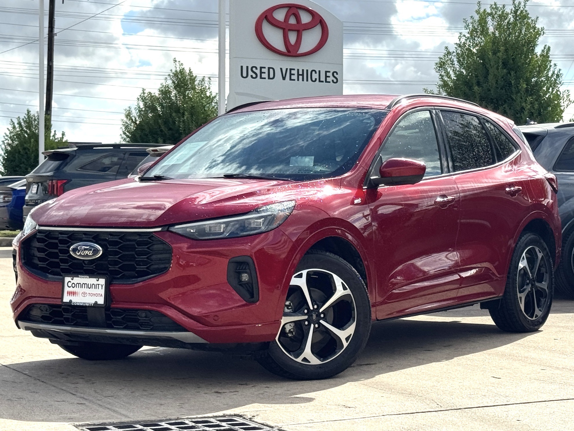 2024 Ford Escape ST-Line Elite Red at AutoSavvy Houston Northwest