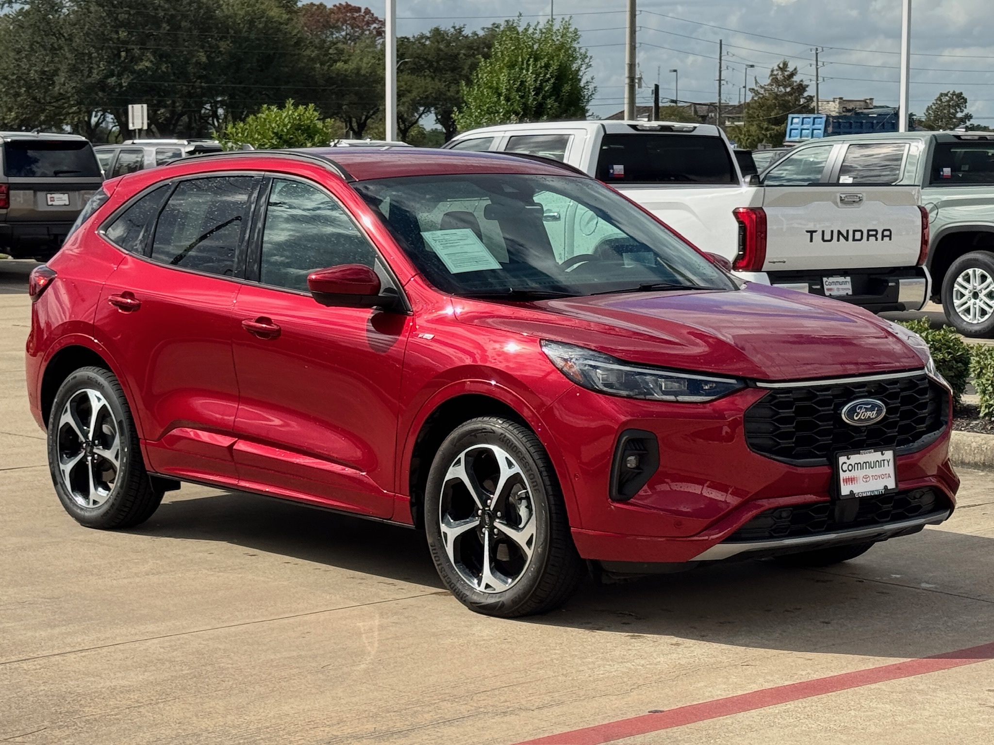 2024 Ford Escape ST-Line Elite Red at AutoSavvy Houston Northwest