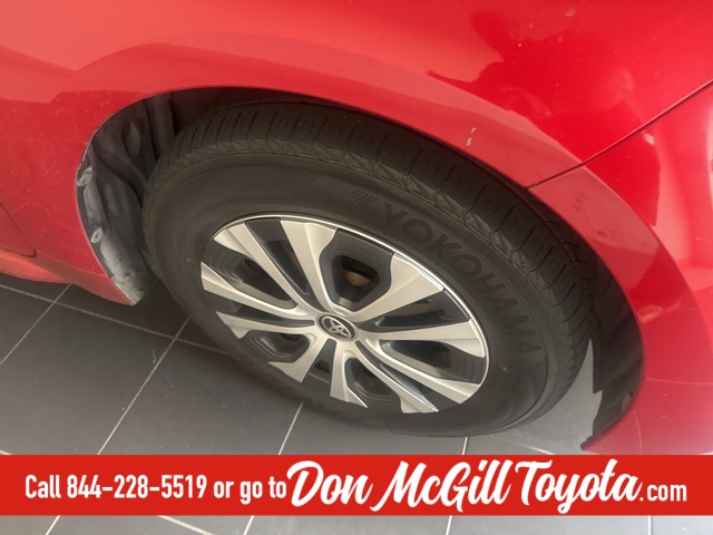 2021 Toyota Corolla Hybrid LE Red at Autostrade