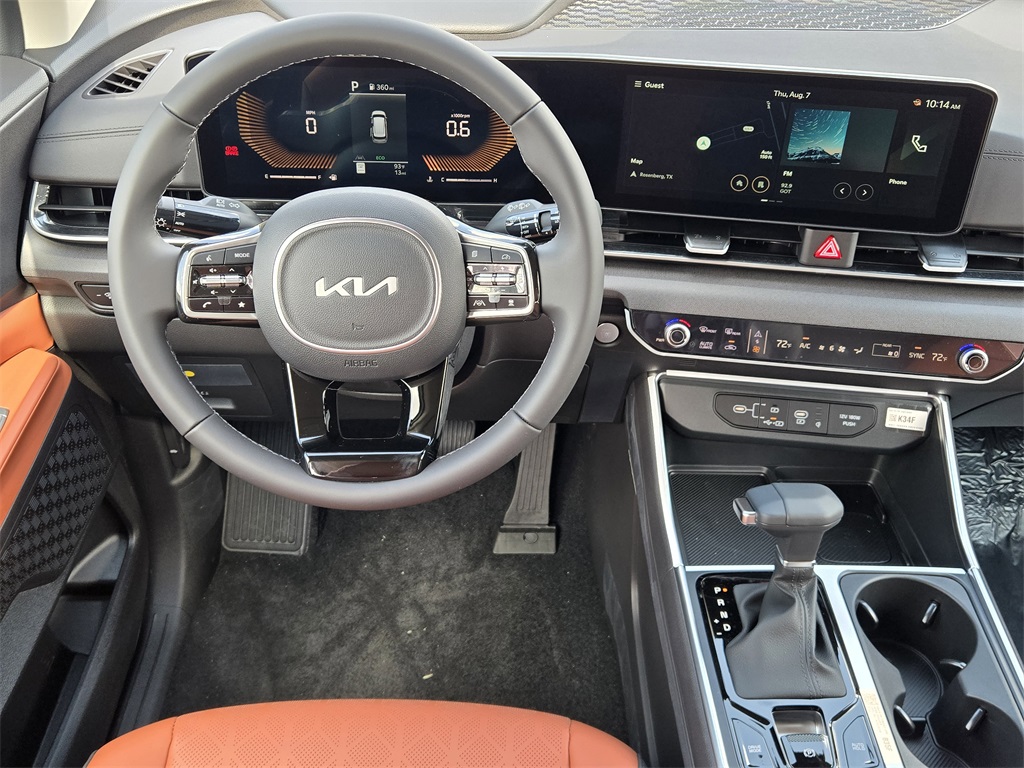 2026 Kia Carnival EX Blue at Shottenkirk Kia Fort Bend