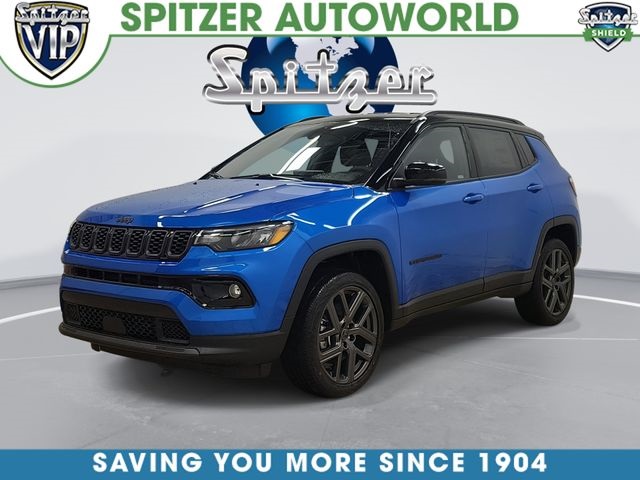 Hydro Blue Pearlcoat 2026 Jeep Compass SUV / Crossover Four-Wheel Drive 8-Speed Automatic