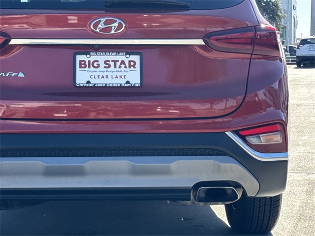 2020 Hyundai Santa Fe SE Orange at Baytown Hyundai