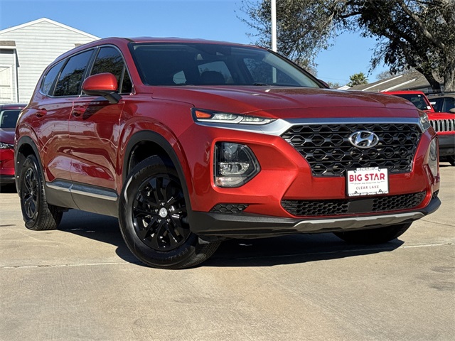 2020 Hyundai Santa Fe SE Orange at Baytown Hyundai