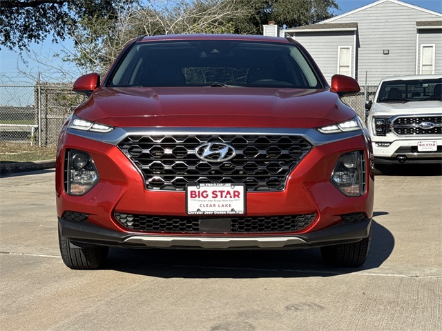 2020 Hyundai Santa Fe SE Orange at Baytown Hyundai
