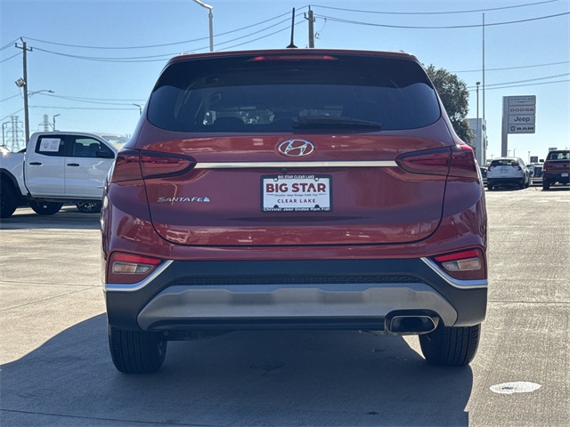 2020 Hyundai Santa Fe SE Orange at Baytown Hyundai