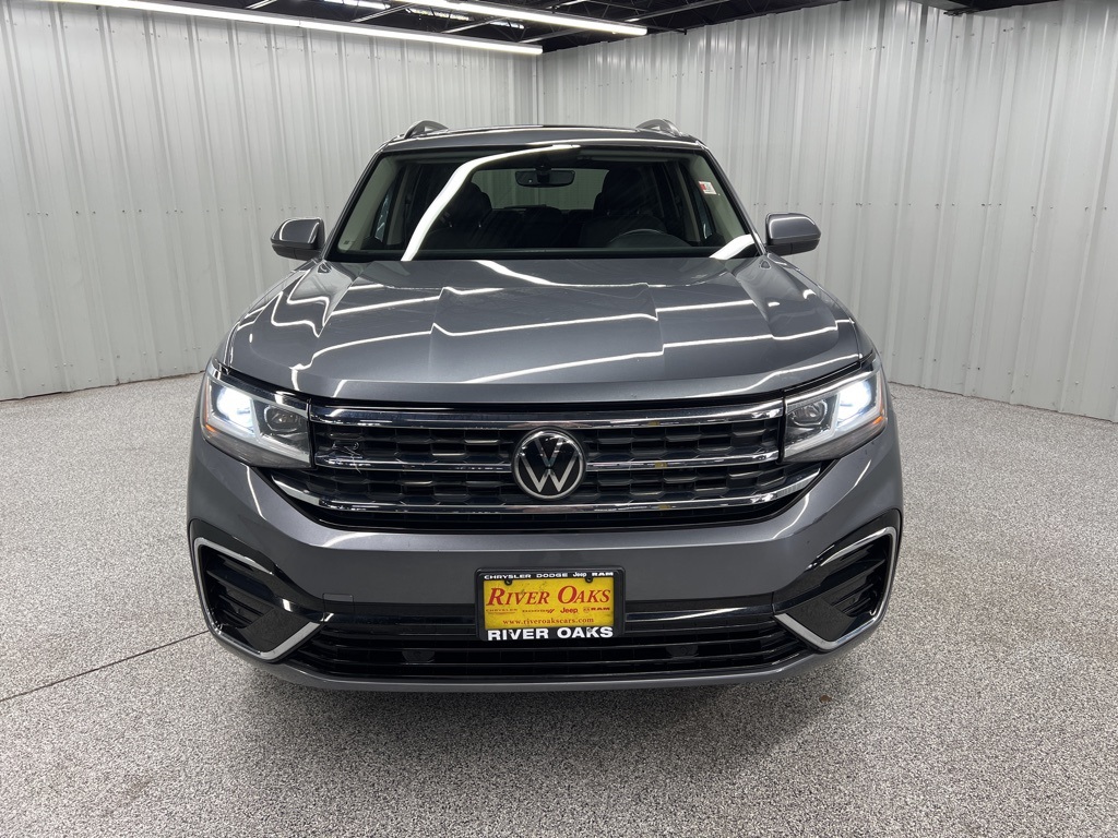 2021 Volkswagen Atlas 3.6L V6 SE w/Technology R-Line Gray at Autostrade