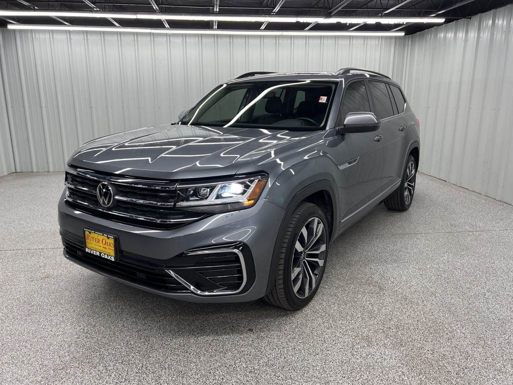2021 Volkswagen Atlas 3.6L V6 SE w/Technology R-Line Gray at Autostrade