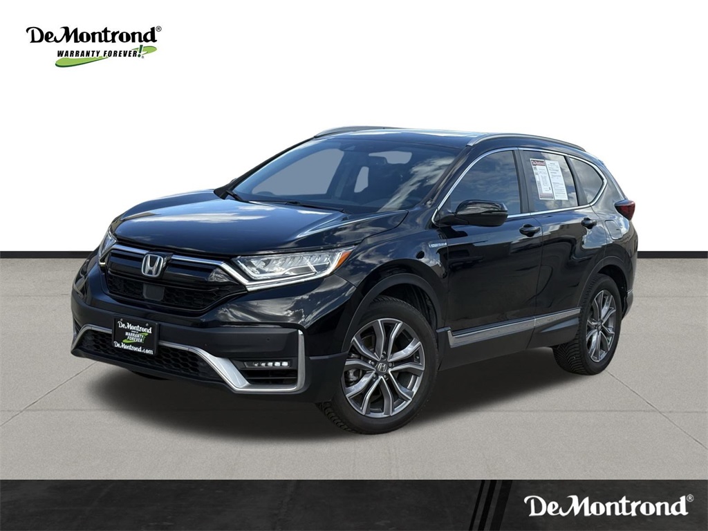 2021 Honda CR-V Hybrid Touring Black at Classic Chevrolet Galveston