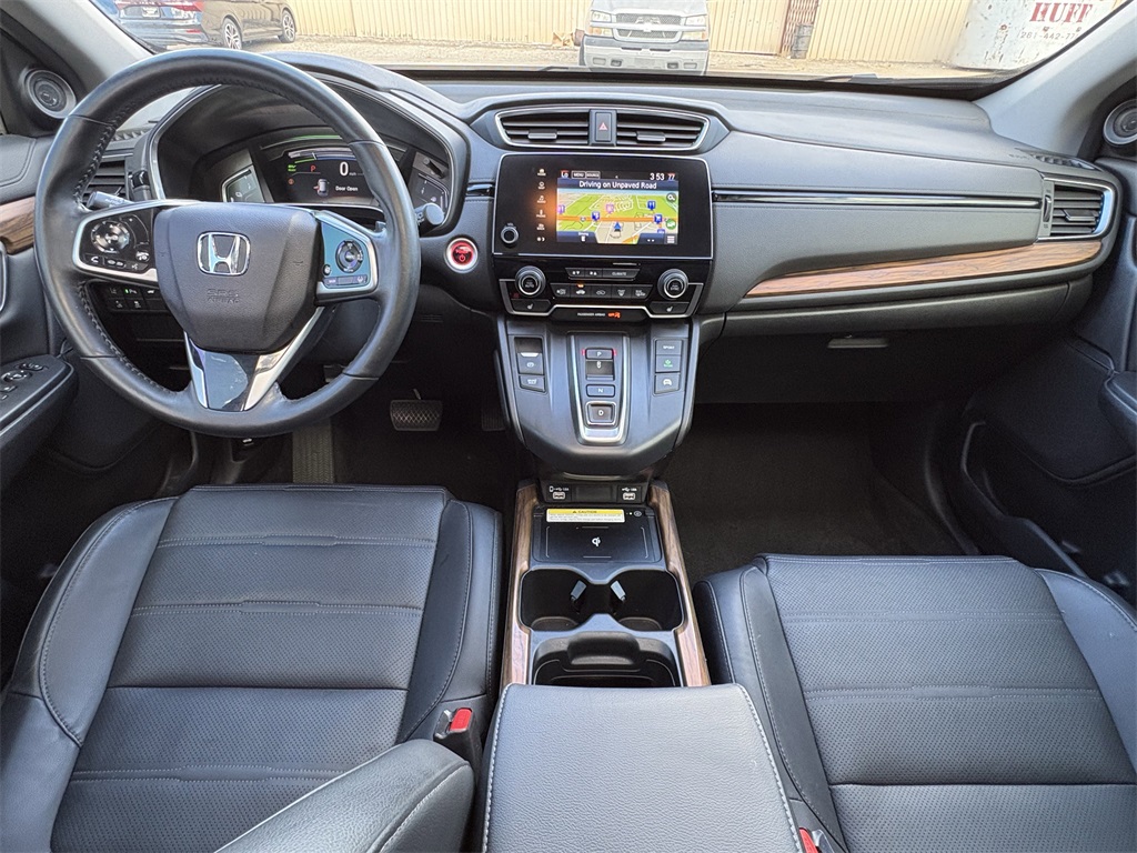 2021 Honda CR-V Hybrid Touring Black at Classic Chevrolet Galveston