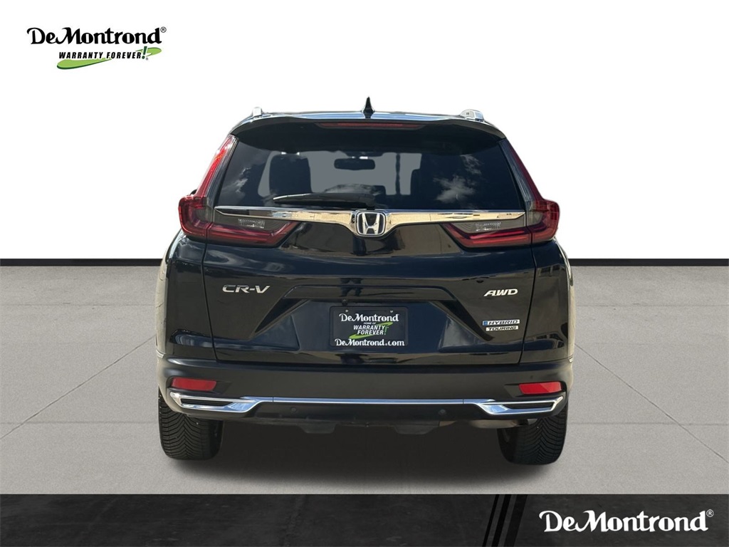 2021 Honda CR-V Hybrid Touring Black at Classic Chevrolet Galveston