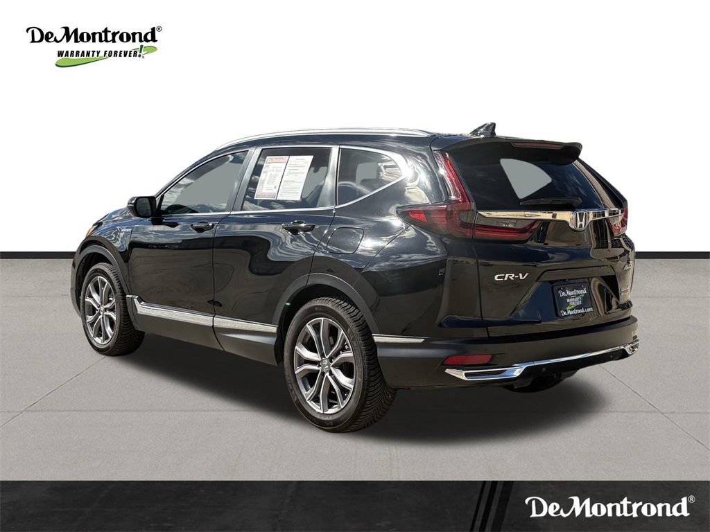 2021 Honda CR-V Hybrid Touring Black at Classic Chevrolet Galveston