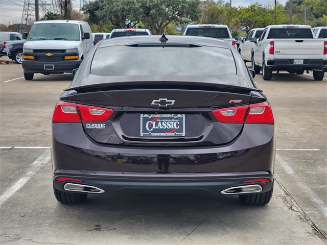 2021 Chevrolet Malibu RS Red at Durrett Motor Company