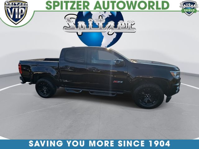Black 2019 Chevrolet Colorado Pickup Truck Four-Wheel Drive 8-Speed Automatic