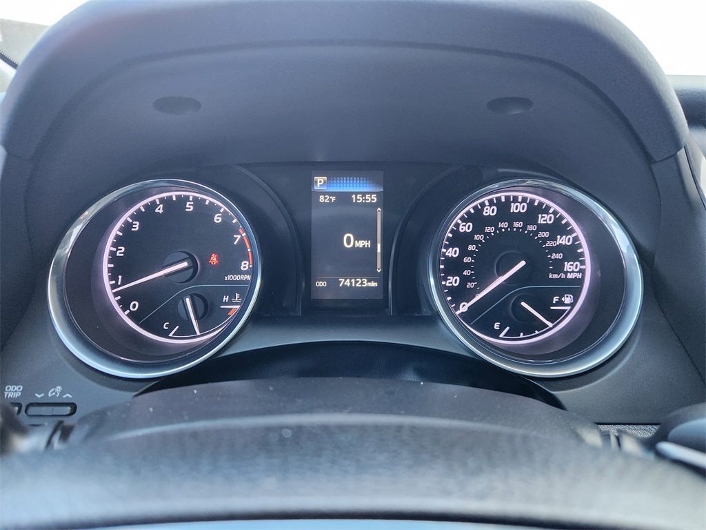 2019 Toyota Camry SE Black at Don McGill Toyota