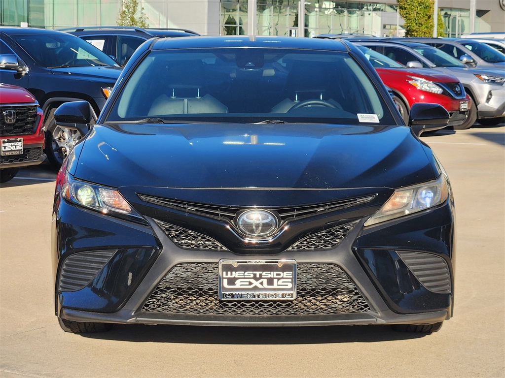 2019 Toyota Camry SE Black at Don McGill Toyota