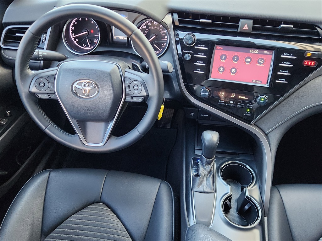 2019 Toyota Camry SE Black at Don McGill Toyota