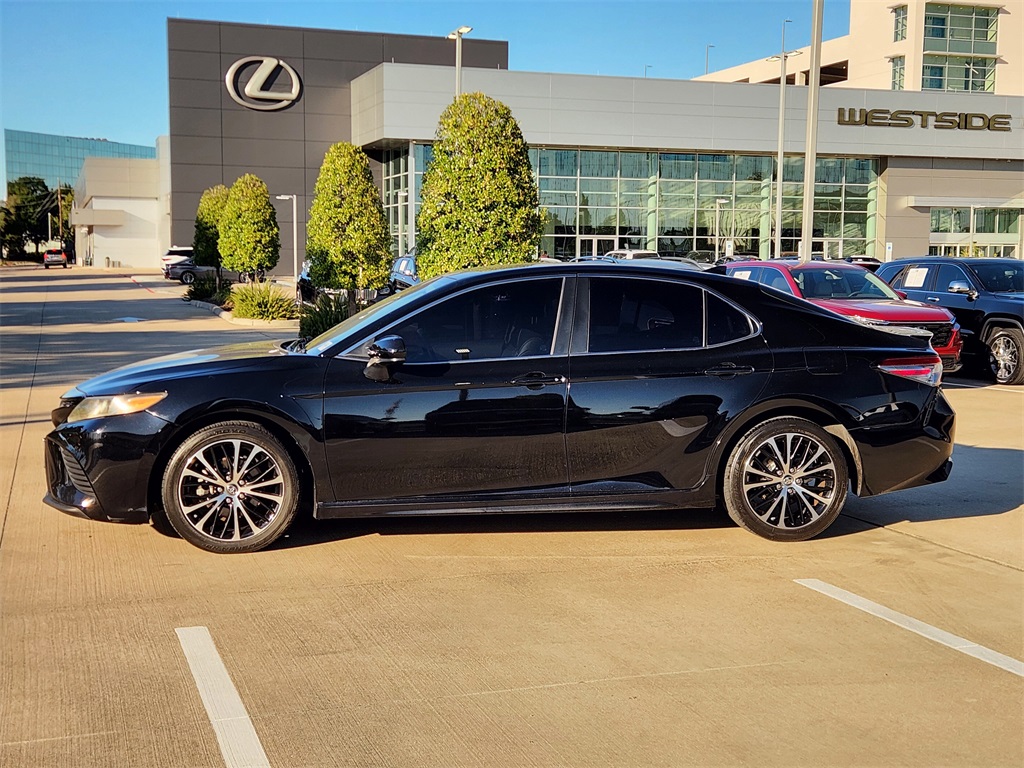 2019 Toyota Camry SE Black at Don McGill Toyota