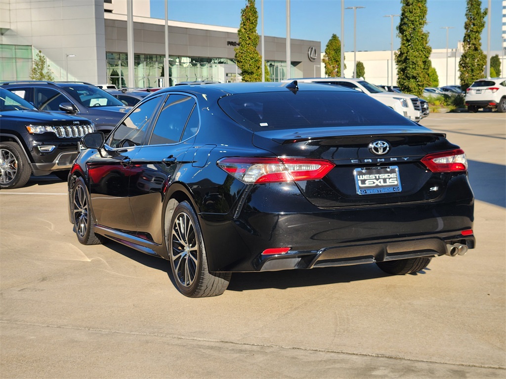 2019 Toyota Camry SE Black at Don McGill Toyota
