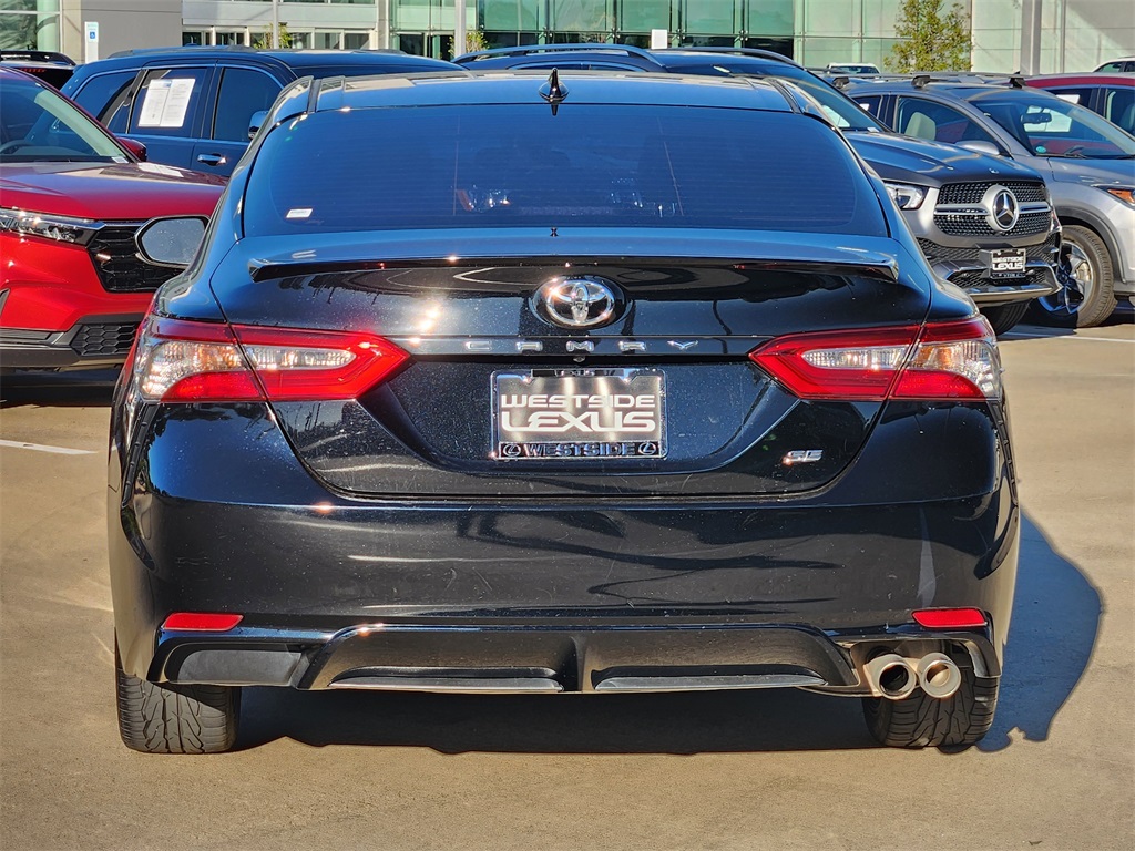 2019 Toyota Camry SE Black at Don McGill Toyota