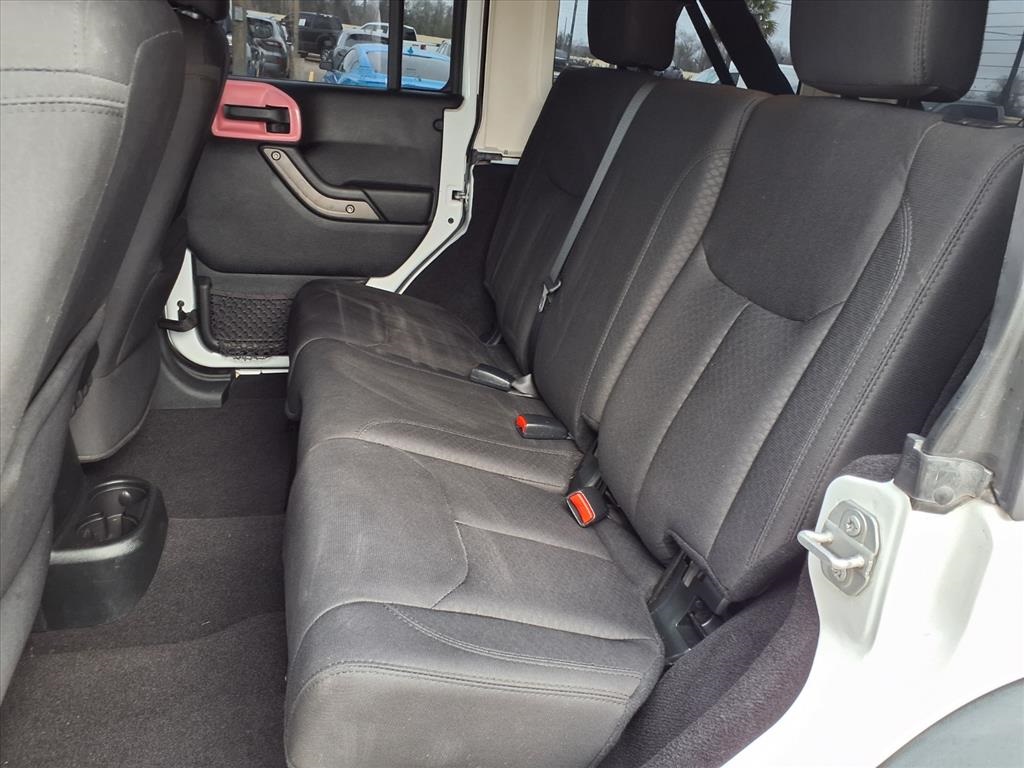 2018 Jeep Wrangler JK Unlimited Sport White at Emmons Autoplex