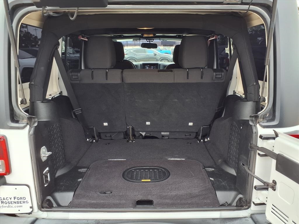 2018 Jeep Wrangler JK Unlimited Sport White at Emmons Autoplex