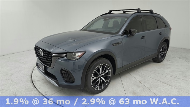 2025 Mazda CX-70 PHEV Premium Plus Gray at DeMontrond Mazda