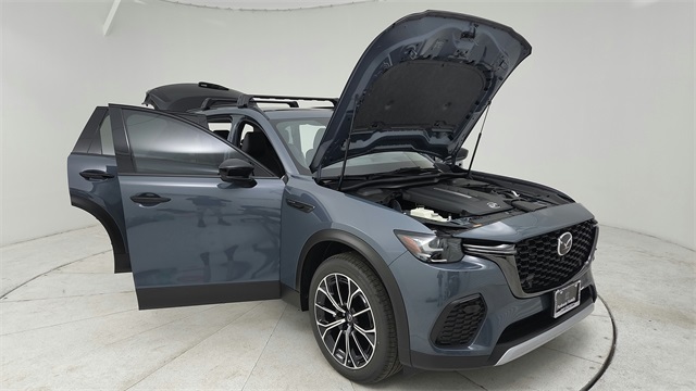 2025 Mazda CX-70 PHEV Premium Plus Gray at DeMontrond Mazda