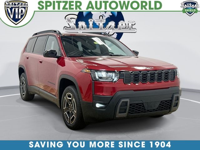 Red Hot Pearlcoat 2026 Jeep Cherokee SUV / Crossover Four-Wheel Drive Continuously Variable Transmission