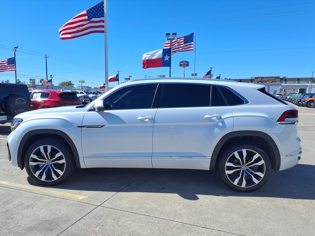 2023 Volkswagen Atlas Cross Sport 3.6L V6 SEL Premium R-Line White at DeMontrond Auto Country
