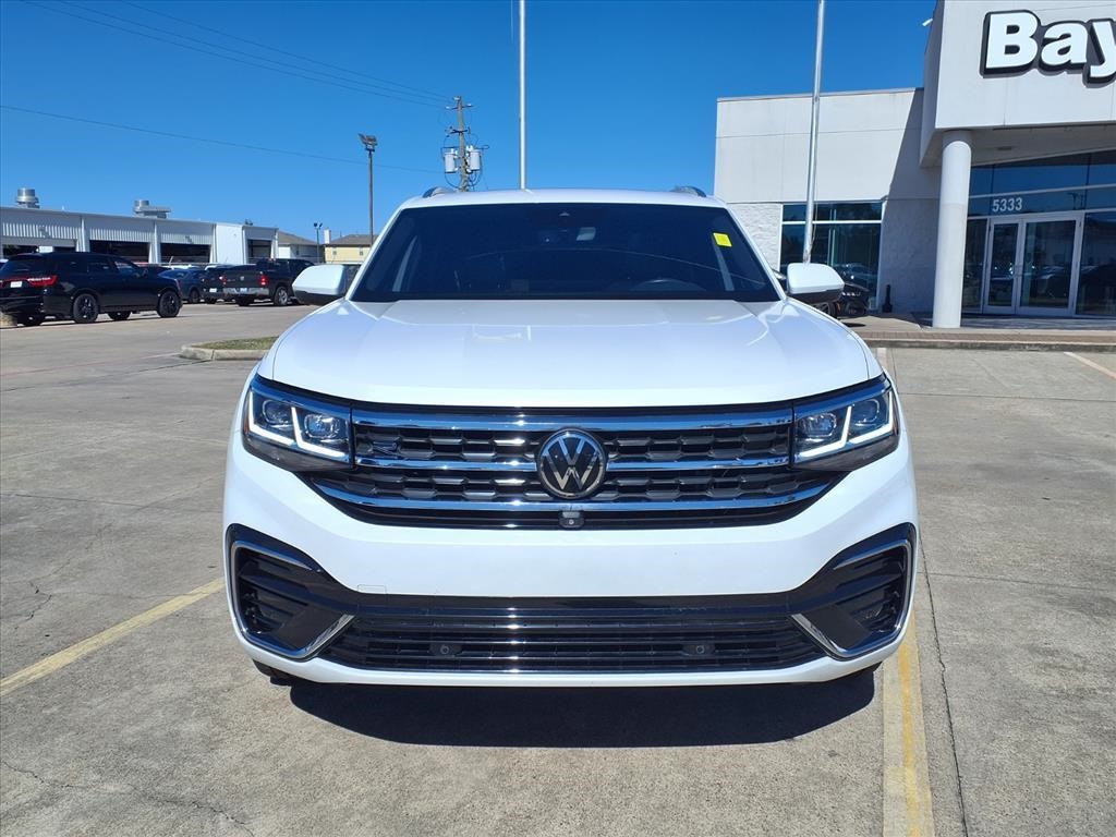 2023 Volkswagen Atlas Cross Sport 3.6L V6 SEL Premium R-Line White at DeMontrond Auto Country