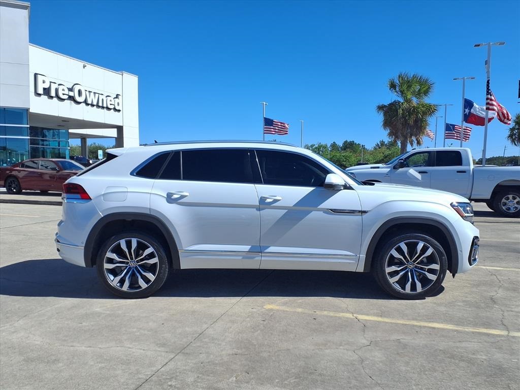 2023 Volkswagen Atlas Cross Sport 3.6L V6 SEL Premium R-Line White at DeMontrond Auto Country