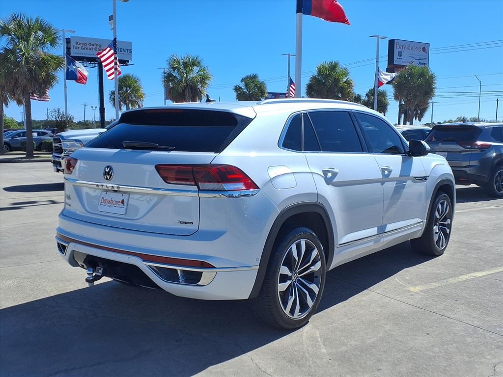 2023 Volkswagen Atlas Cross Sport 3.6L V6 SEL Premium R-Line White at DeMontrond Auto Country