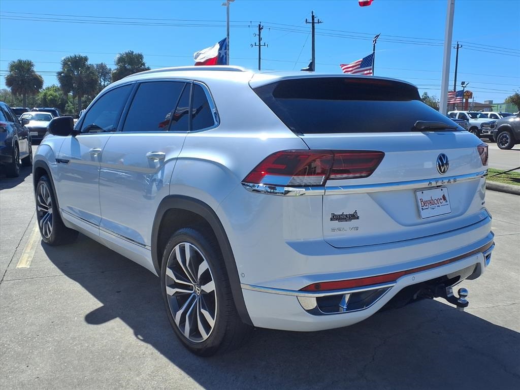 2023 Volkswagen Atlas Cross Sport 3.6L V6 SEL Premium R-Line White at DeMontrond Auto Country