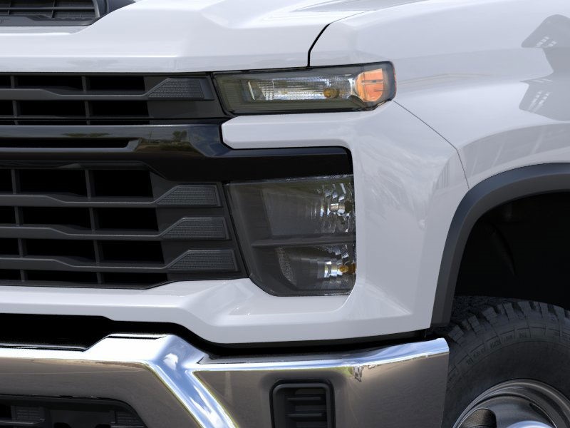2025 Chevrolet Silverado 3500HD Work Truck White at Classic Chevrolet Galveston