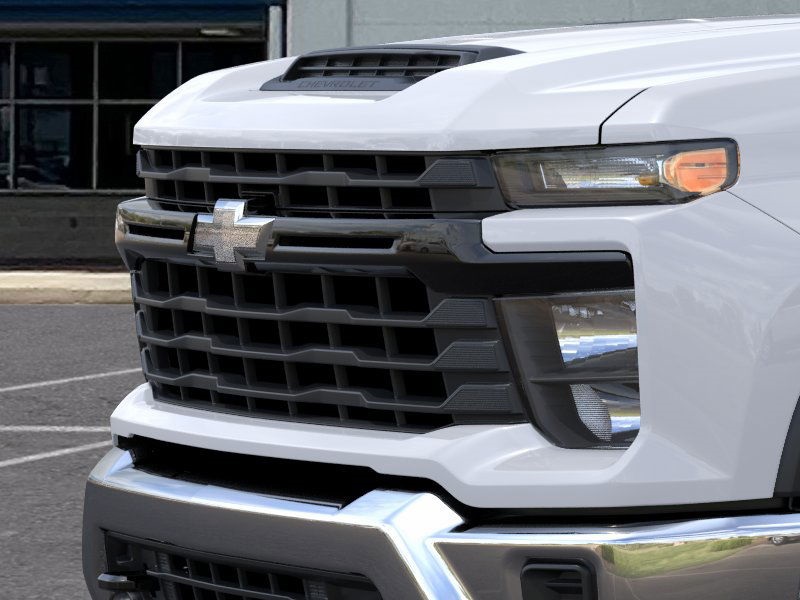 2025 Chevrolet Silverado 3500HD Work Truck White at Classic Chevrolet Galveston