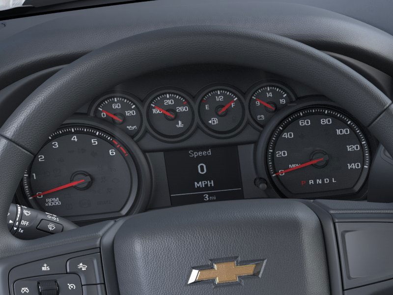 2025 Chevrolet Silverado 3500HD Work Truck White at Classic Chevrolet Galveston