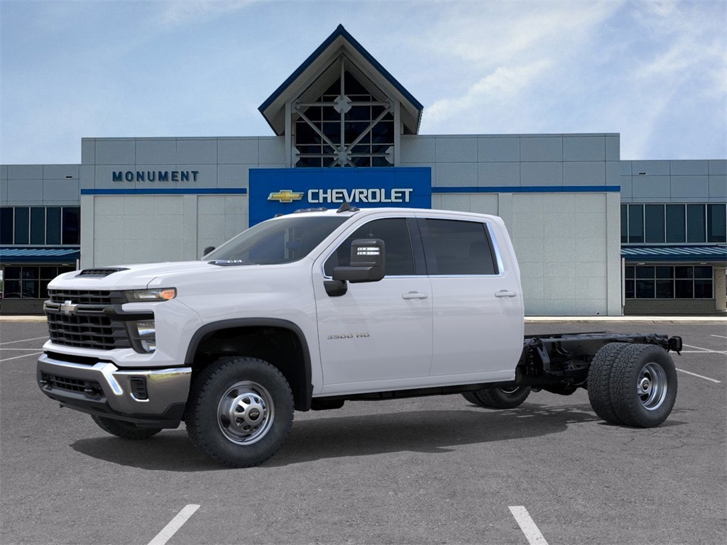 2025 Chevrolet Silverado 3500HD Work Truck White at Classic Chevrolet Galveston