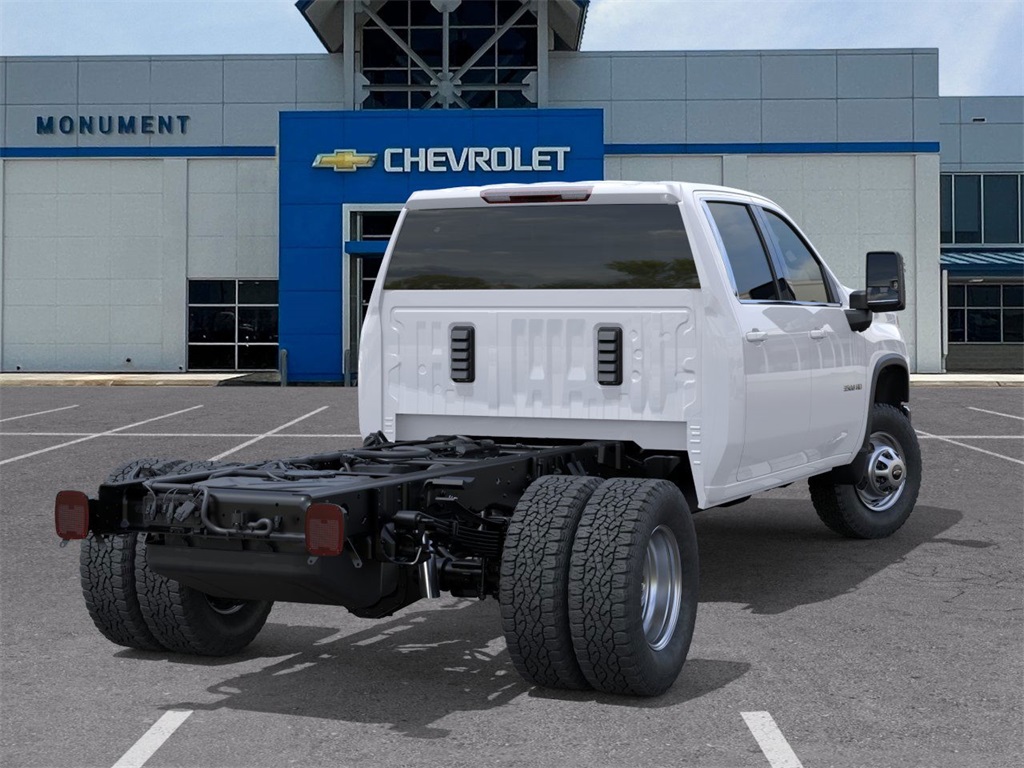 2025 Chevrolet Silverado 3500HD Work Truck White at Classic Chevrolet Galveston