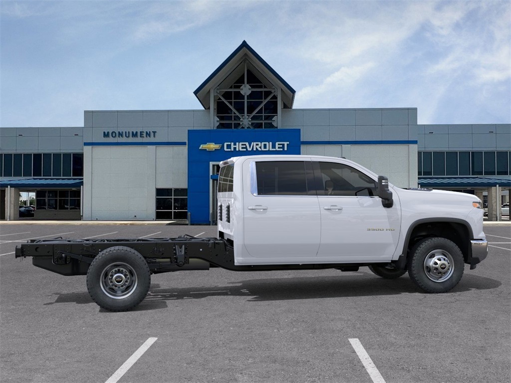 2025 Chevrolet Silverado 3500HD Work Truck White at Classic Chevrolet Galveston