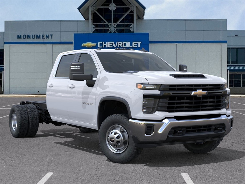 2025 Chevrolet Silverado 3500HD Work Truck White at Classic Chevrolet Galveston
