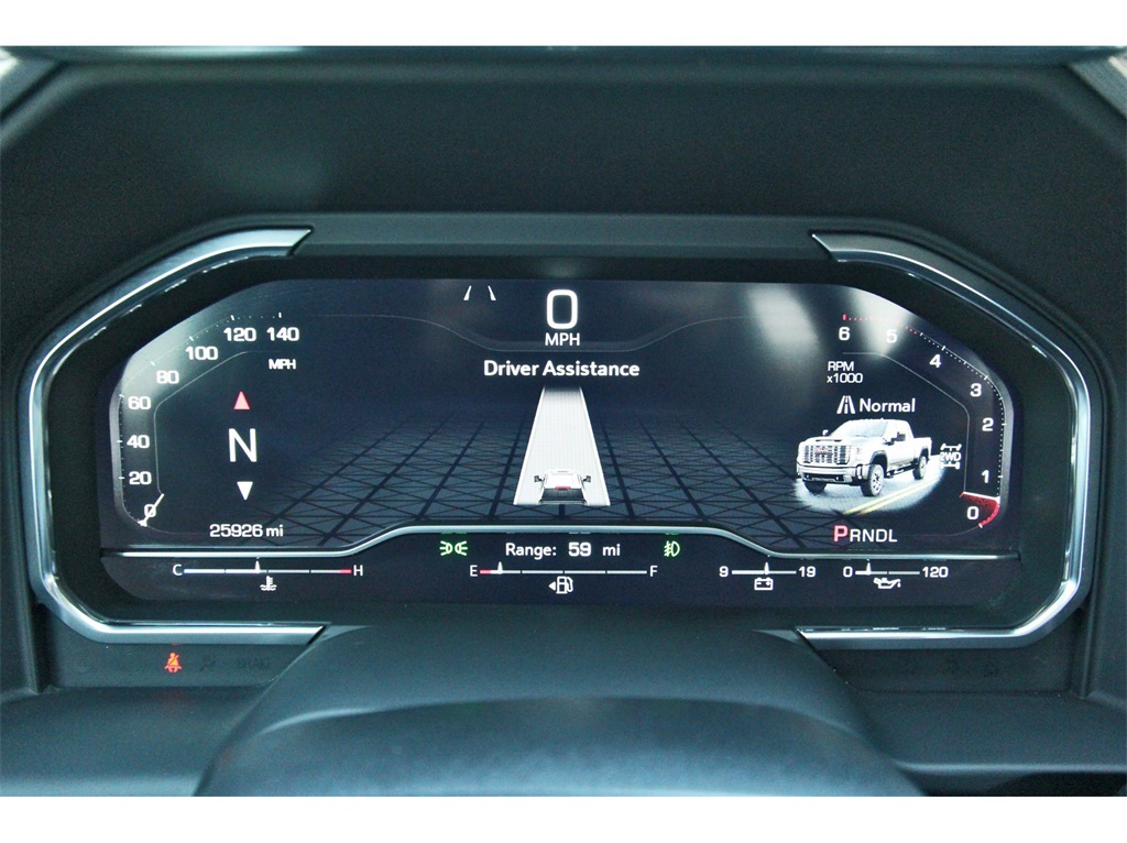 2024 GMC Sierra 2500HD Denali White at Central Houston Nissan