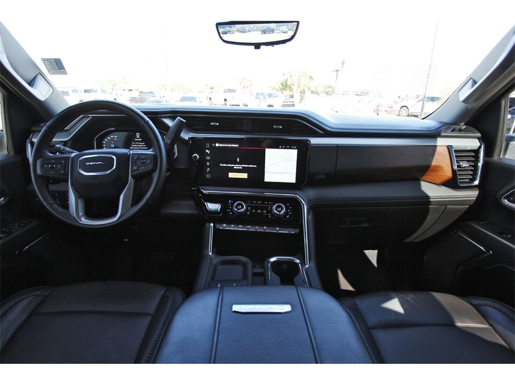 2024 GMC Sierra 2500HD Denali White at Central Houston Nissan