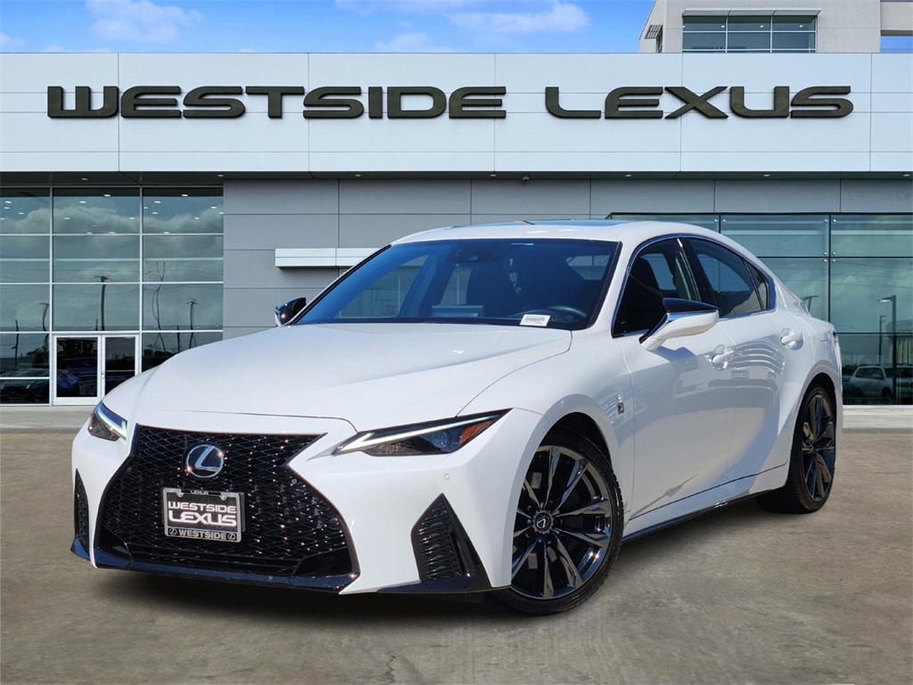 2023 Lexus IS 350 F SPORT White at Don McGill Toyota
